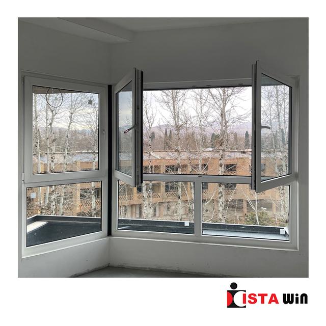 پنجره Upvc بیرون لمینت
