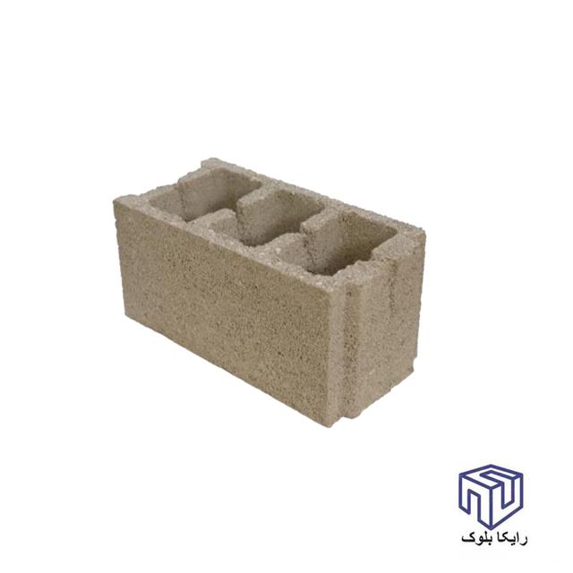 بلوک سبک معدنی دو جداره40*20*20-عمده