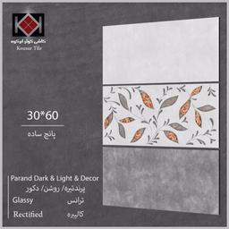 سرامیک 30*60 پرند تیره براق کوثر ابرکوه